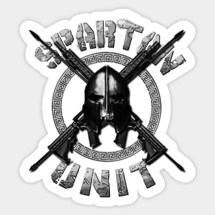 Spartan Unit Sticker